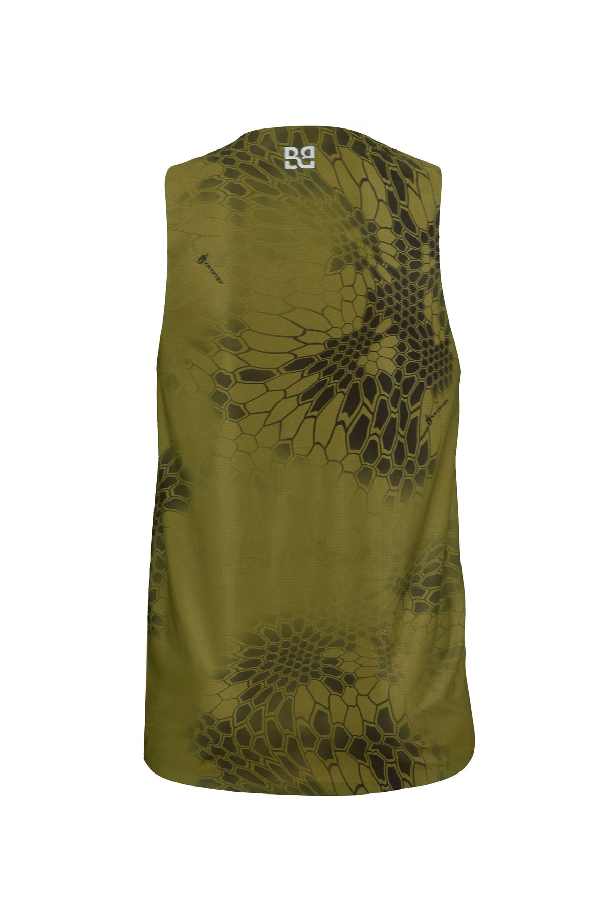 Rekord Run Singlet Army Green - Men's