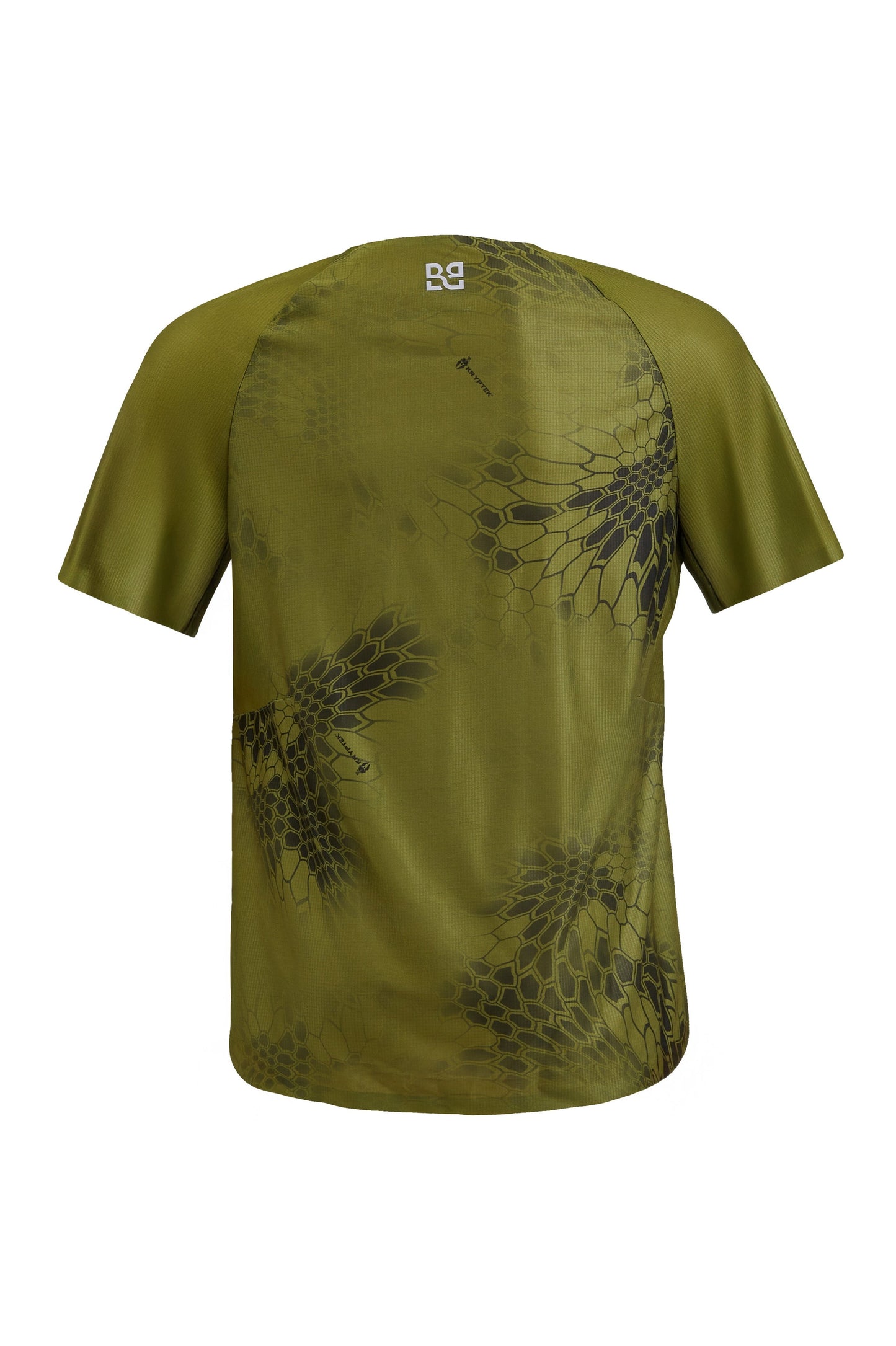 Rekord Short Sleeve Run Tee Army Green - Men's