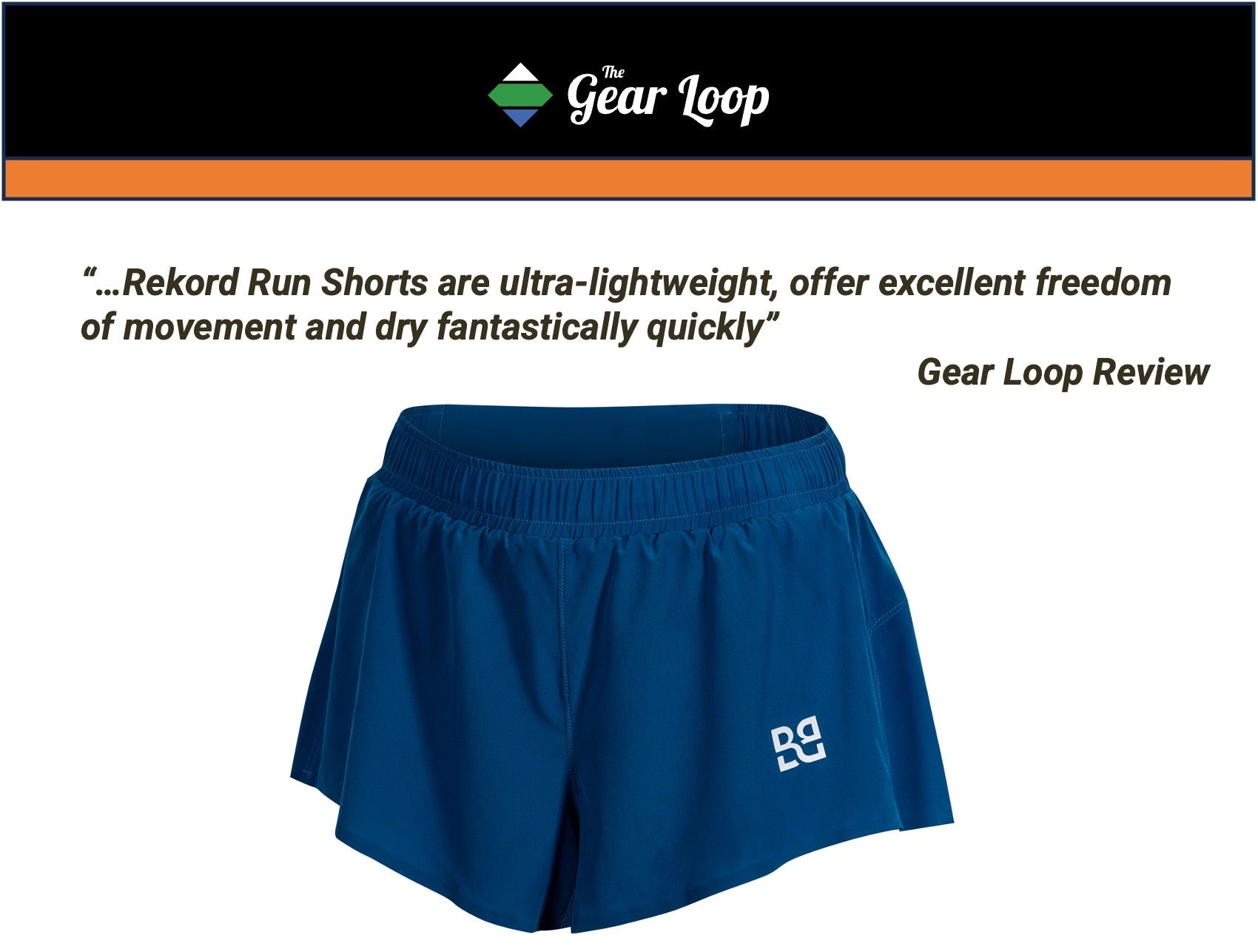 great review of women's BornBound Rekord Run Short!