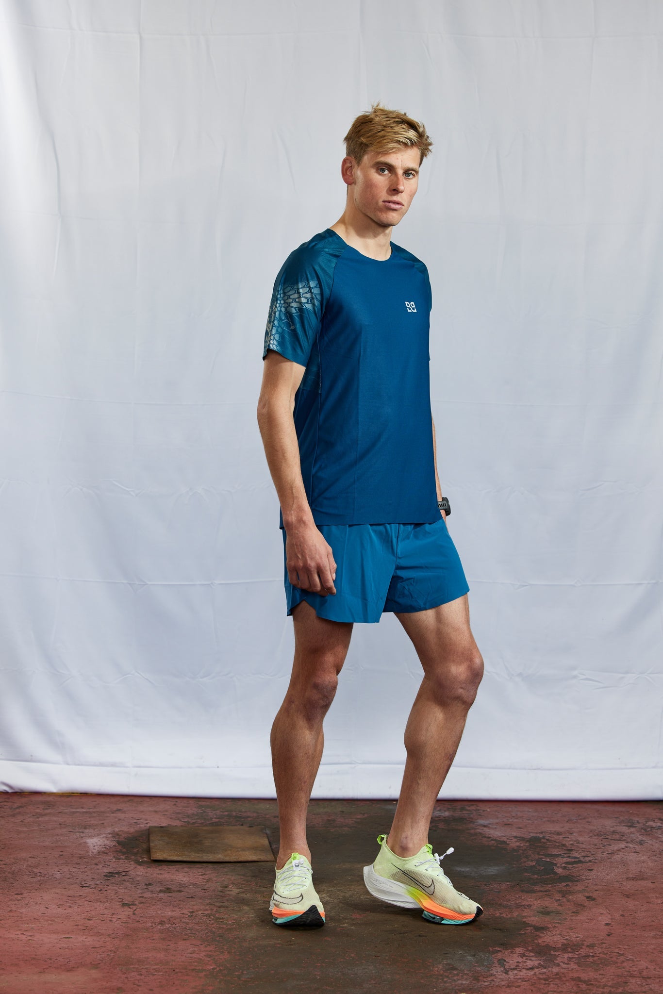 Rekord Run Short Cosmos Blue - Men's