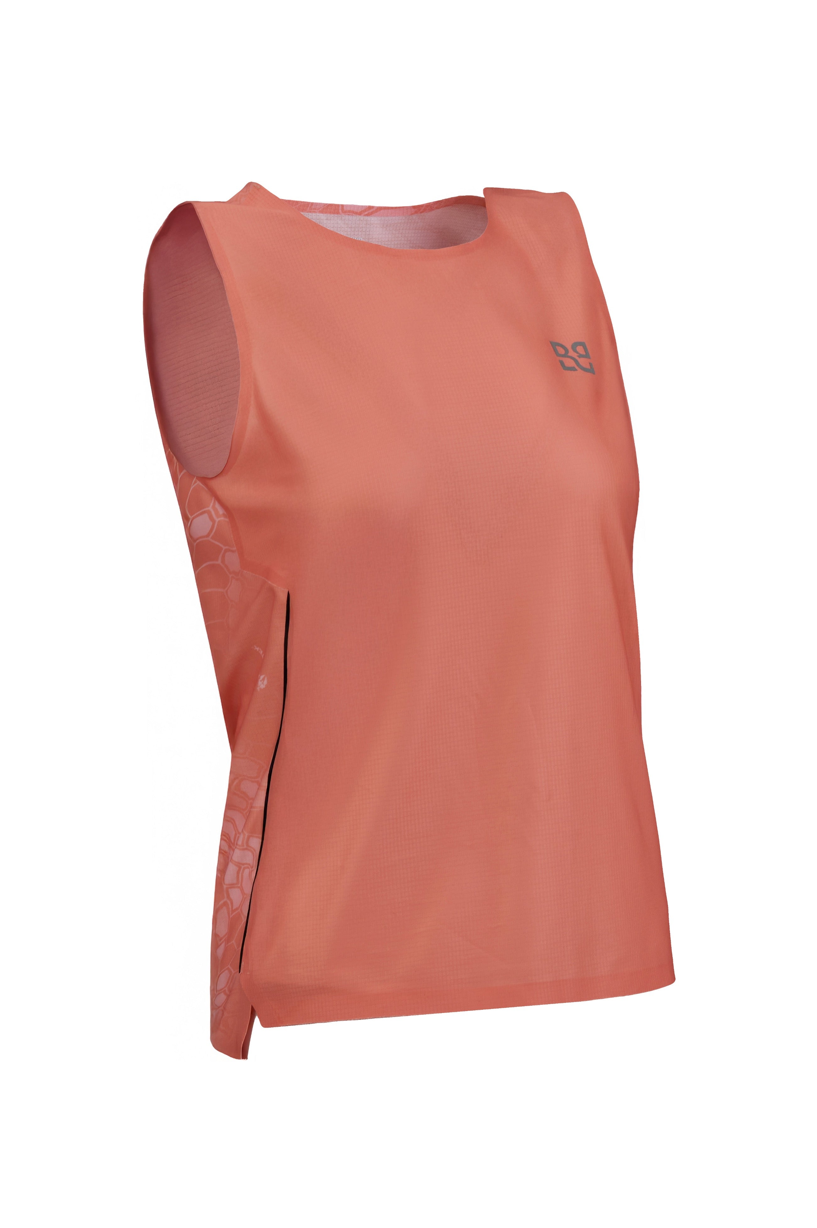Rekord Run Singlet Peach -  Women's