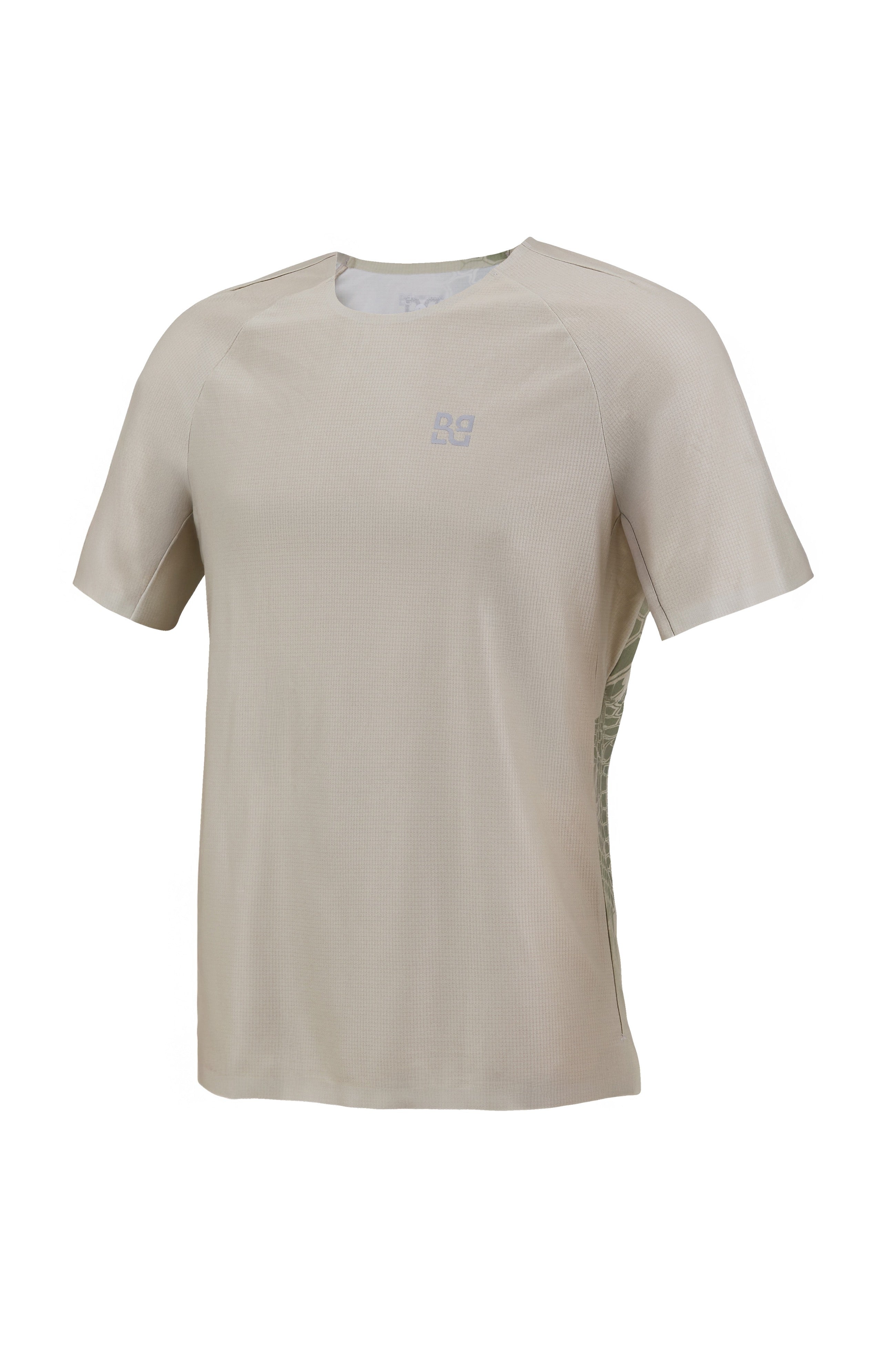 Rekord Short Sleeve Run Tee Pearl -  Men's