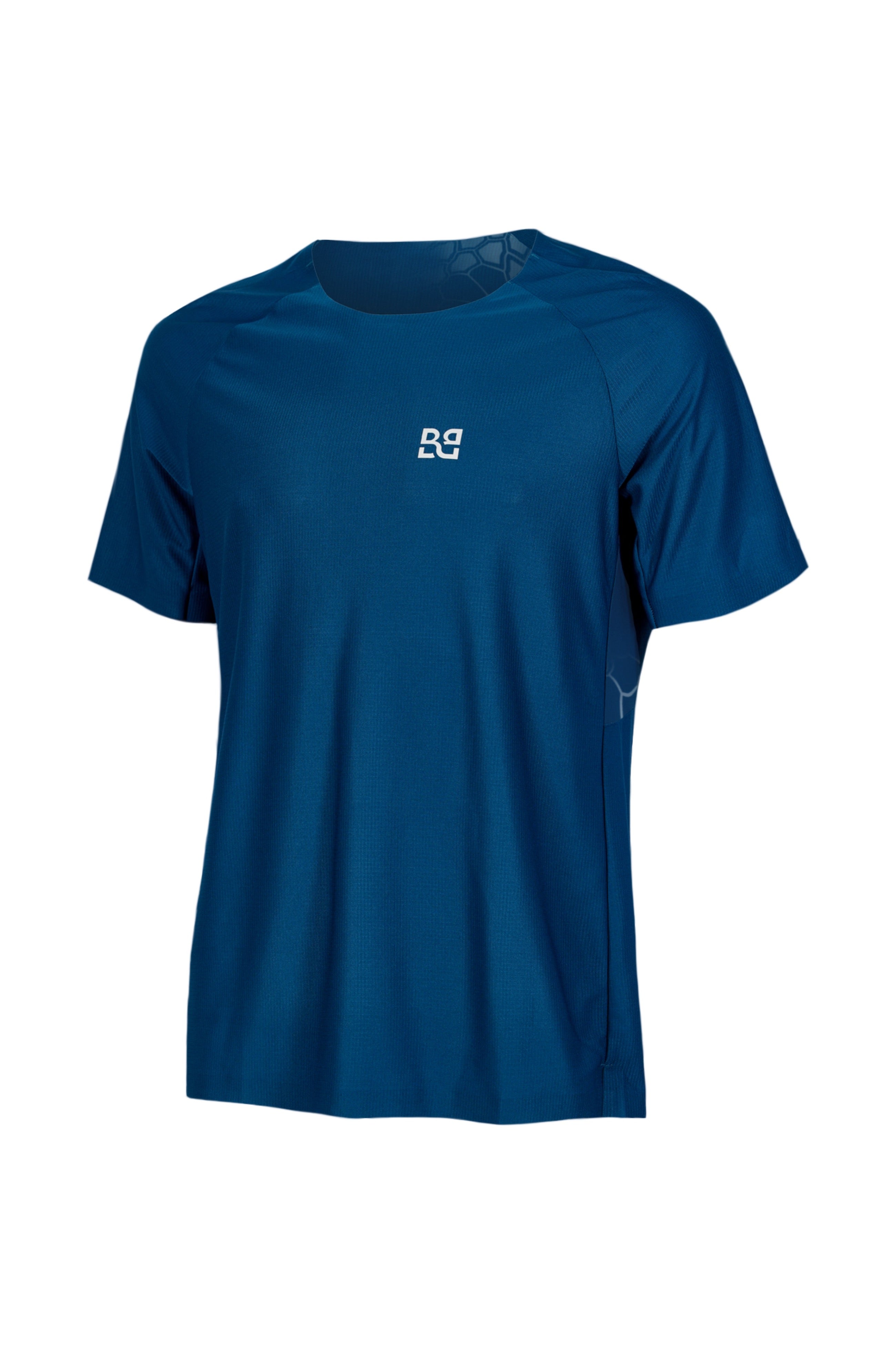 Rekord Short Sleeve Run Tee Cosmos Blue -  Men's