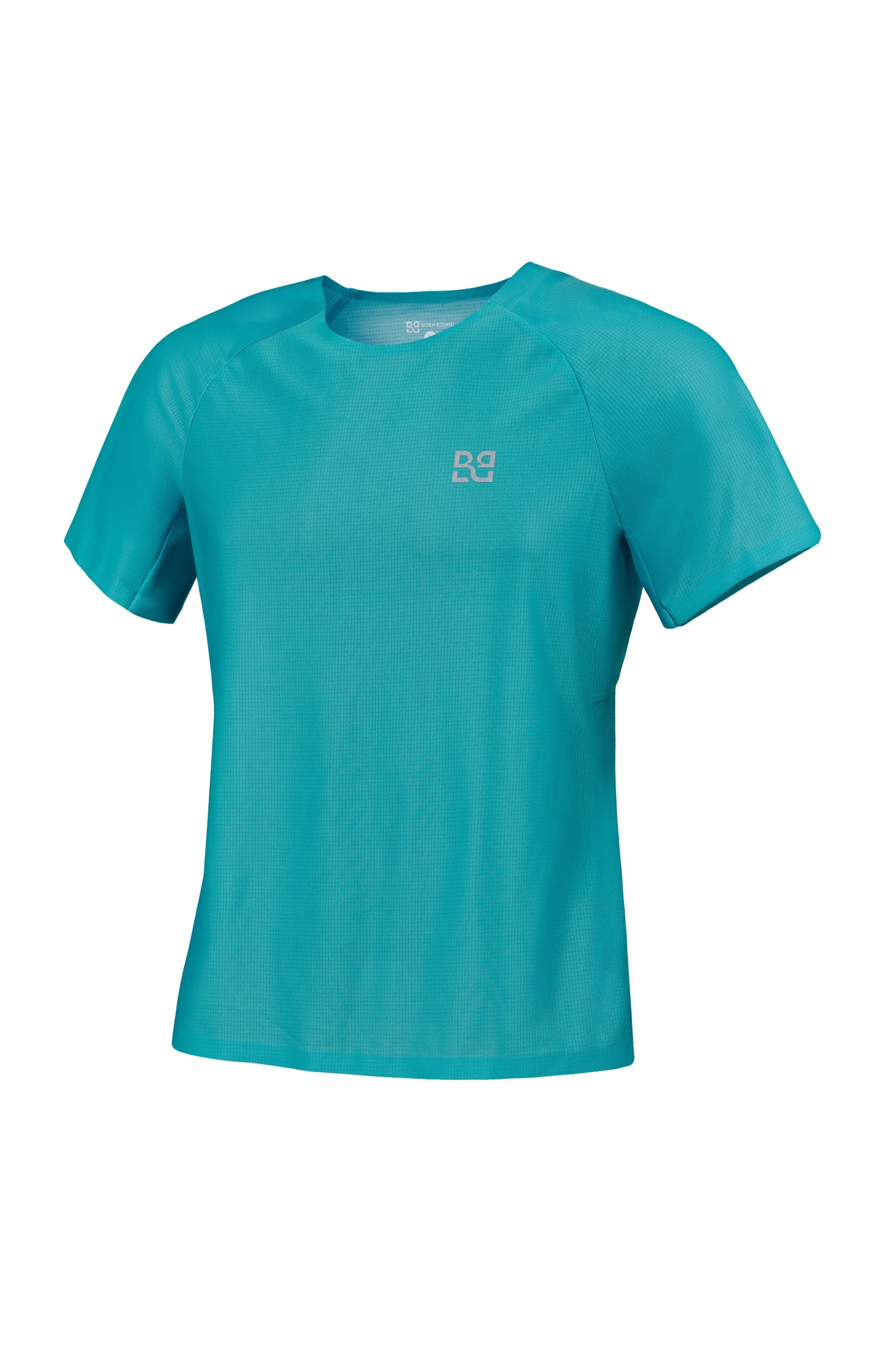 Rekord Short Sleeve Run Tee Turquoise - Women's