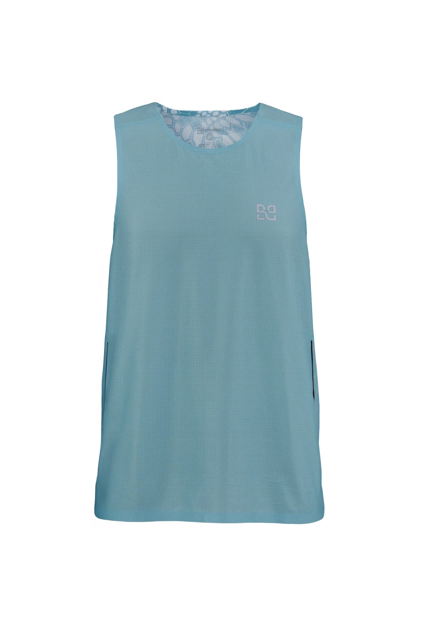 Rekord Run Singlet Modern Blue - Men's