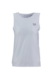 Rekord Run Singlet White -  Women's