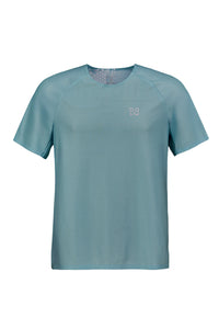 Rekord Short Sleeve Run Tee Modern Blue -  Men's