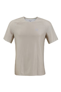 Rekord Short Sleeve Run Tee Pearl -  Men's