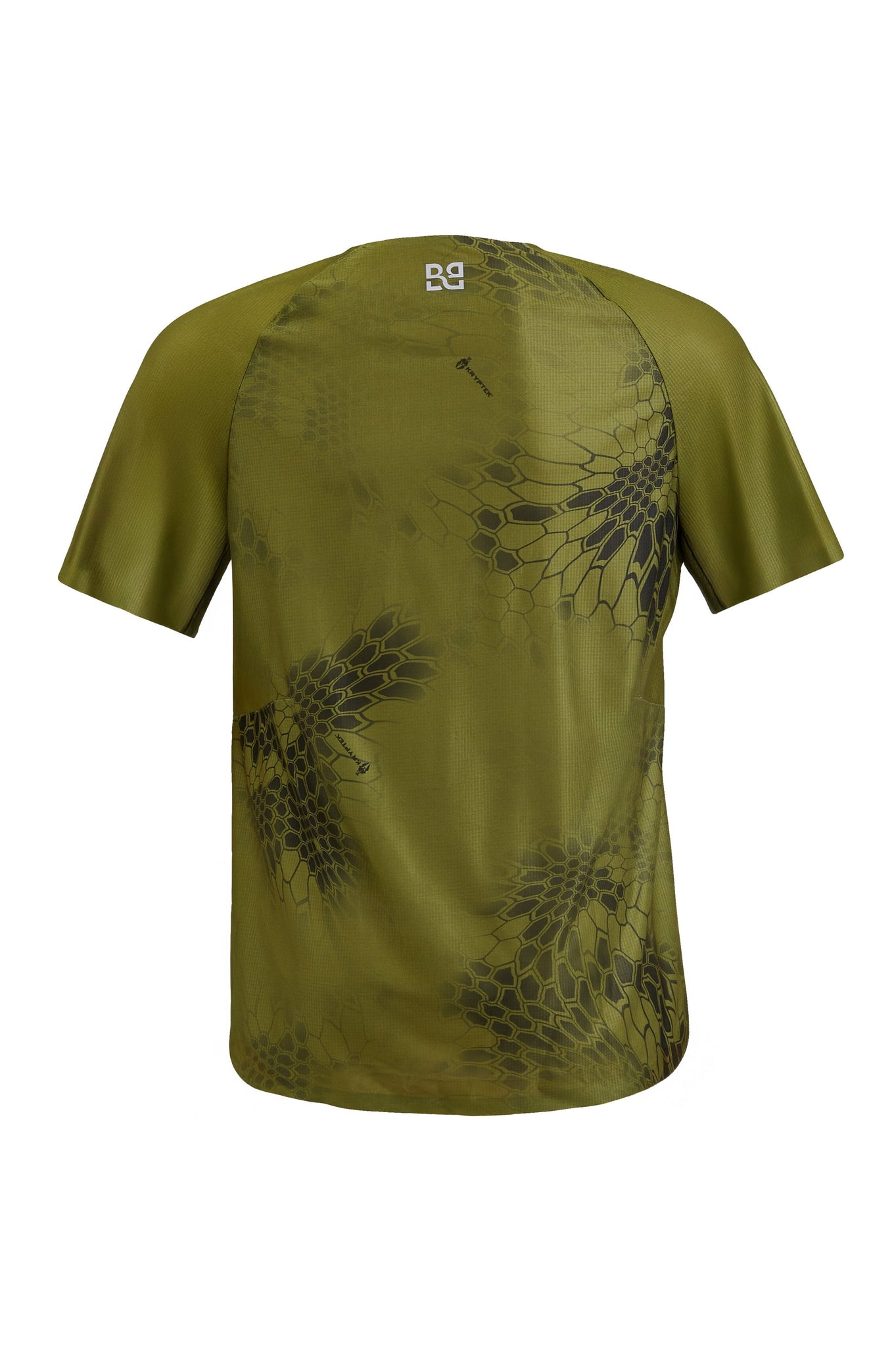 Rekord Short Sleeve Run Tee Army Green -  Men's